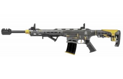 CASTELLO MP6 ŞARJÖRLÜ YARI OTO.YİVSİZ TÜFEK 12 CAL. FULL DESENLİ (DİKEY FİŞEK HAZNELİ)